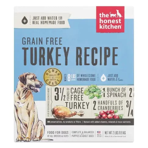 The Honest Kitchen Dog Food Grain Free Turkey Recipe 2 Lbs -  The Honest Kitchen